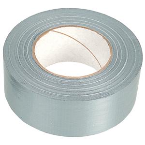 50mmx50m Silver TackMax® Polycloth Duct Tape
